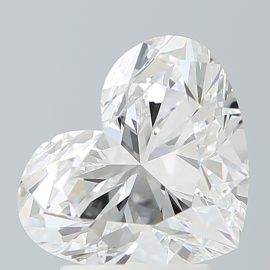 3.02 Carat - E - VVS2 - Cut - HEART