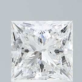2.09 Carat - E - VVS2 - Cut - PRINCESS