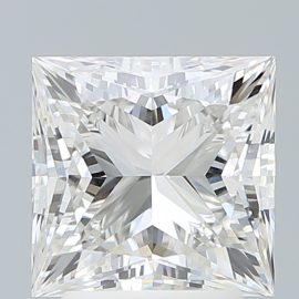 3.06 Carat - F - VVS2 - Cut - PRINCESS