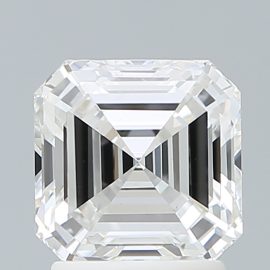 2.08 Carat - E - VS1 - Cut - ASSCHER