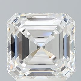 3.08 Carat - E - VVS2 - Cut - ASSCHER