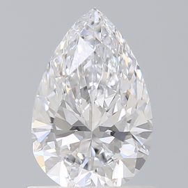 0.91 Carat - D - VS2 - Cut - PEAR