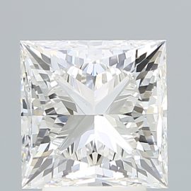 4.03 Carat - F - VVS2 - Cut - PRINCESS