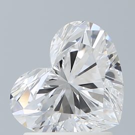 1.62 Carat - D - VVS2 - Cut - HEART