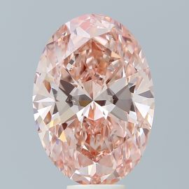 9.29 Carat - FANCY VIVID - PINK - VS1 - Cut - OVAL