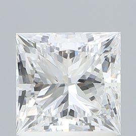 1.58 Carat - D - VVS2 - Cut - PRINCESS