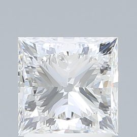 2.07 Carat - F - VVS2 - Cut - PRINCESS