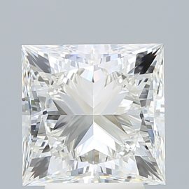 4.04 Carat - F - VS1 - Cut - PRINCESS