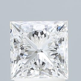 2.07 Carat - E - VVS2 - Cut - PRINCESS
