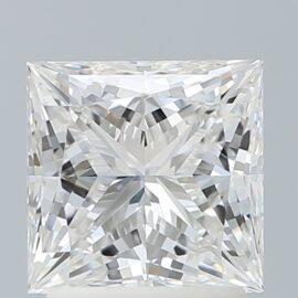 2.08 Carat - F - VVS2 - Cut - PRINCESS