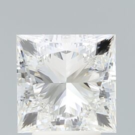 4.09 Carat - F - VS1 - Cut - PRINCESS