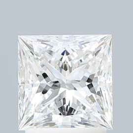 2.03 Carat - E - VVS2 - Cut - PRINCESS