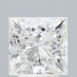 4.09 Carat - E - VVS2 - Cut - PRINCESS