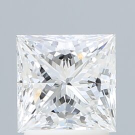 2.06 Carat - D - VVS2 - Cut - PRINCESS