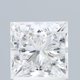 1.68 Carat - D - VVS2 - Cut - PRINCESS