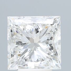 5.21 Carat - F - VVS2 - Cut - PRINCESS