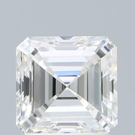 2.08 Carat - E - VVS2 - Cut - ASSCHER
