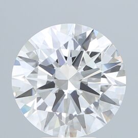 6.49 Carat - F - VVS2 - Cut - ROUND