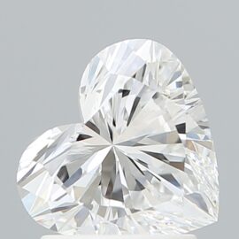 1.58 Carat - D - VVS2 - Cut - HEART