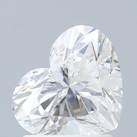 1.57 Carat - E - VVS1 - Cut - HEART
