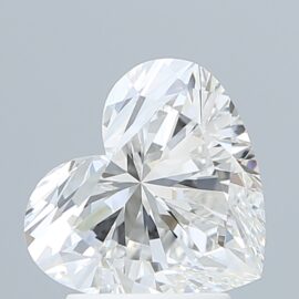 2.34 Carat - E - VVS2 - Cut - HEART