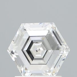 1.56 Carat - E - VVS2 - Cut - HEXAGONAL