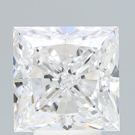 5.34 Carat - D - VVS2 - Cut - PRINCESS