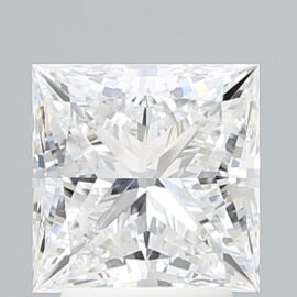 3.09 Carat - E - VVS2 - Cut - PRINCESS