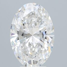 5.23 Carat - E - VVS2 - Cut - OVAL