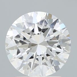 2.06 Carat - D - VVS2 - Cut - ROUND
