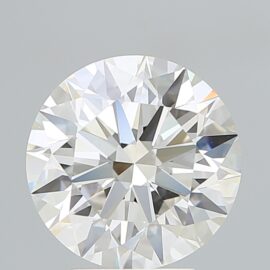 4.18 Carat - G - VVS2 - Cut - ROUND