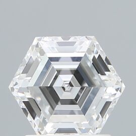 1.62 Carat - E - VVS2 - Cut - HEXAGONAL
