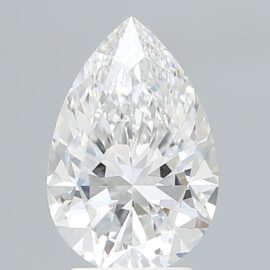 3.14 Carat - D - VVS2 - Cut - PEAR