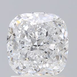 1.73 Carat - D - SI1 - Cut - CUSHION