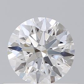 0.57 Carat - D - VVS2 - Cut - ROUND