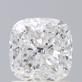 1.51 Carat - D - VVS2 - Cut - CUSHION