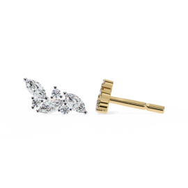 18KT Female Daily Wear 1.5 Earring