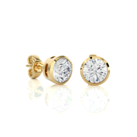 18KT Female Solitaire 1.66 Earring