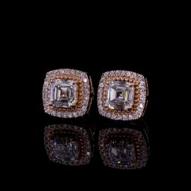 18KT Female Halo 3.5 Earring