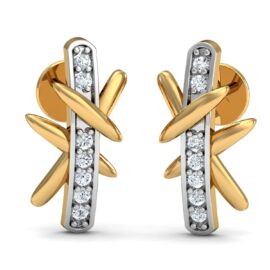 18KT Female Daily Wear 1.44 Earring