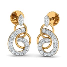 18KT Female Daily Wear 1.6 Earring
