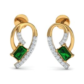 18KT Female Daily Wear 2.35 Earring
