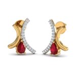 18KT Female Daily Wear 1.8 Earring