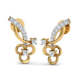 18KT Female Daily Wear 1.85 Earring
