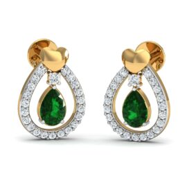 18KT Female Daily Wear 2.4 Earring