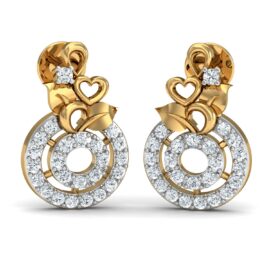 18KT Female Daily Wear 3.1 Earring