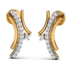 18KT Female Daily Wear 1.75 Earring