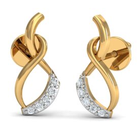 18KT Female Daily Wear 1.3 Earring