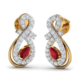 18KT Female Daily Wear 2.7 Earring