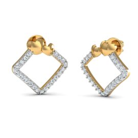 18KT Female Daily Wear 2.2 Earring